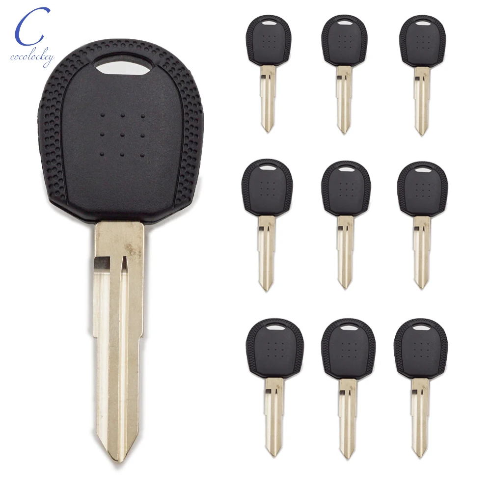 Cocolockey Car Transponder Key Shell Case Fob No Chip for KIA Sorento 2002 - 2009 Transponder Chip Keys Uncut Blade 10pcs/lots