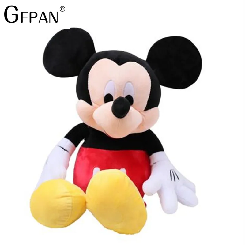 GFPAN, 1 шт., 30 см, лидер продаж, милые мягкие плюшевые игрушки с Микки Маусом и Минни Маус, высокое качество, подарки, Классическая Игрушка для девочек - Цвет: Mickey