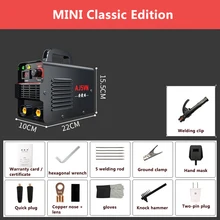 MMA ARC Welder IGBT 220V 20A-225A/20A-250A Mini 4200W MMA ARC Welder IGBT Welding Inverter Machine 10PCS Kit Set MMA ARC Welder IGBT 220V 20A-225A/20A-250A Mini 4200W MMA ARC Welder IGBT Welding Inverter Machine 10PCS Kit Set