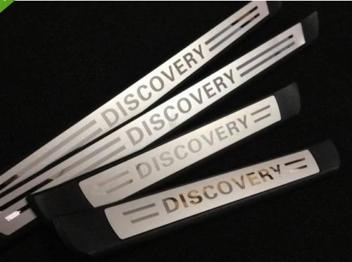 

OEM Door Sill Scuff Step Plates Trim For Discovery 4 3 LR4 LR3