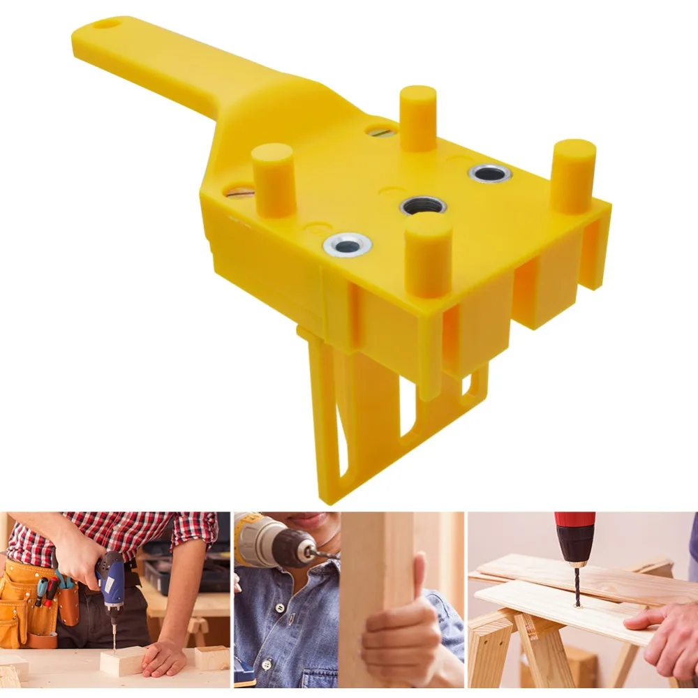 

Woodworking Dowel Jig fits 6 8 10mm Drill Guide Tools Metal Sleeve Wood Drilling Doweling Hole Saw Tools Handheld Jigs Tool B2