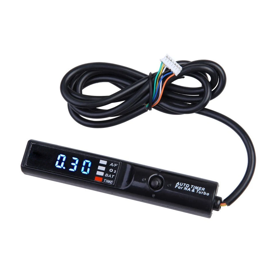 Universal Auto Turbo Timer Car Clock For NA Black Pen Control JDM LED Digital Display Three Colors ME3L Universal Auto Turbo Timer Car Clock For NA Black Pen Control JDM LED Digital Display Three Colors ME3L