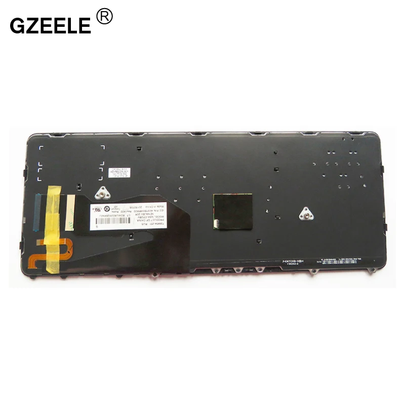  XJGZEELE Russian laptop Keyboard for HP EliteBook 840 G1 850 G1 ZBook 14 for HP 840 G2 RU with back