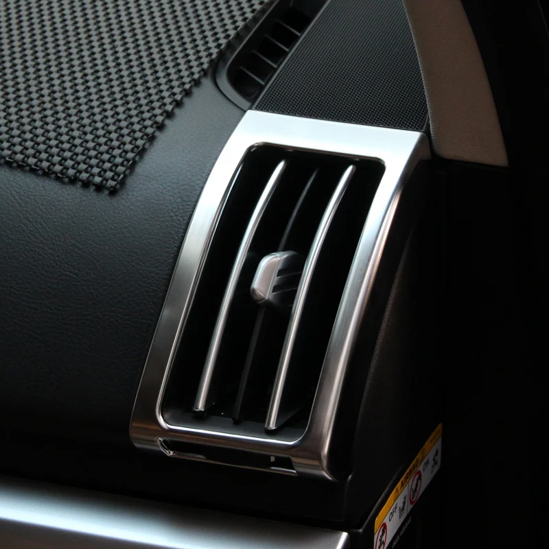 chrome air condition outlet  cover trim for Freelander 2 auto accessories car styling  (9).JPG