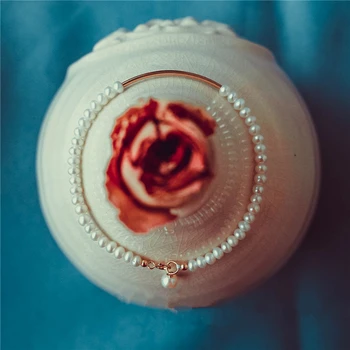 

Customize Handmade Natural Freshwater Pearl Bracelets Elegant Personalized Gold Wrap Fillde Bangles Charm Vintage Party Jewelry