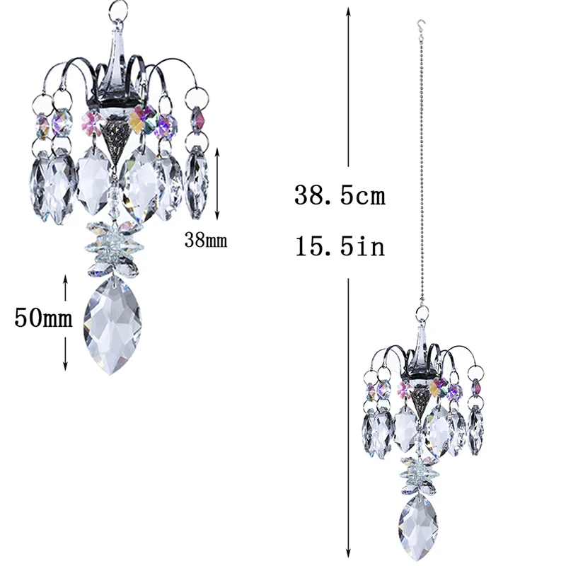 H& D 5 стилей радужные окна коллекция Suncatcher кристаллическая Призма люстры висячие орнамент креативный подарок домашний сад Декор