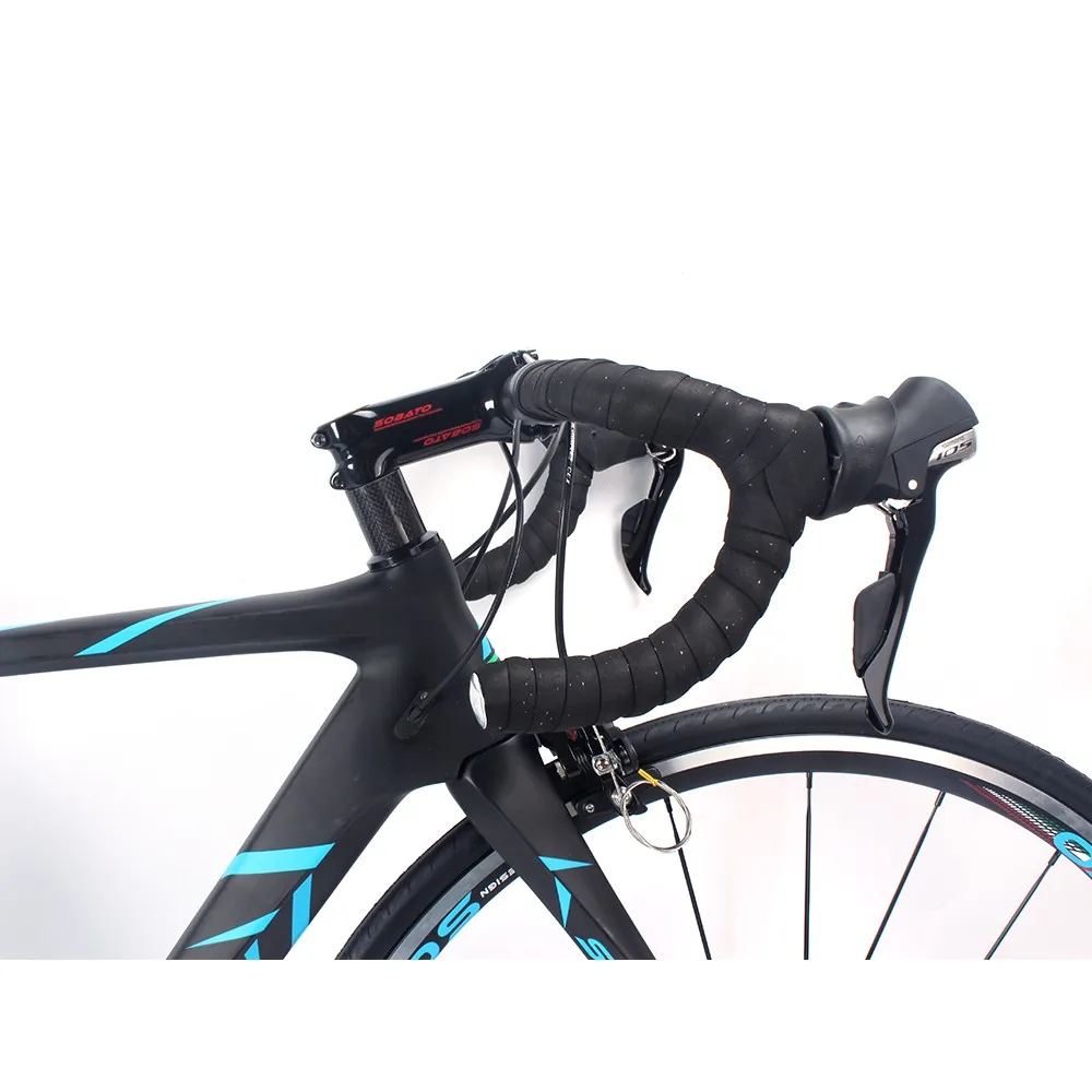 Sale SOBATO Size 48CM 2*11 spped Toray Full Carbon Road Bike with alloy wheelset 50mm Racing TT road bike 700C 1 Sale SOBATO Size 48CM 2*11 spped Toray Full Carbon Road Bike with alloy wheelset 50mm Racing TT road bike 700C 1