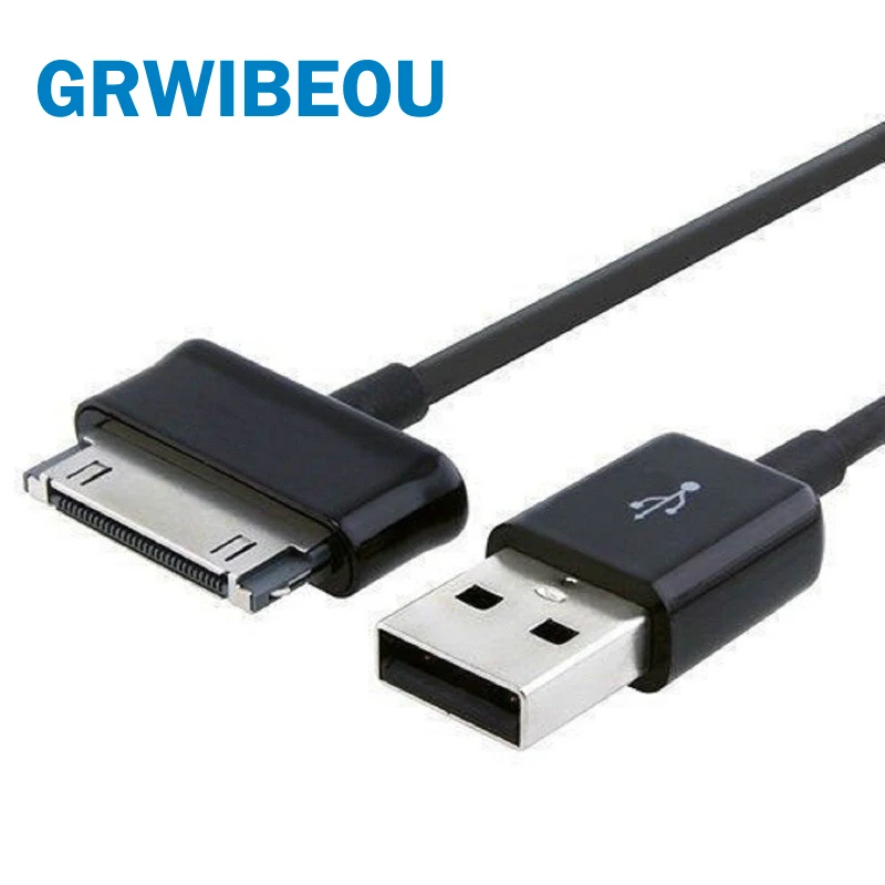 1 м 30 Pin USB кабель для синхронизации данных и зарядки планшета Samsung Galaxy Tab 2/3 10 P6800 P1000