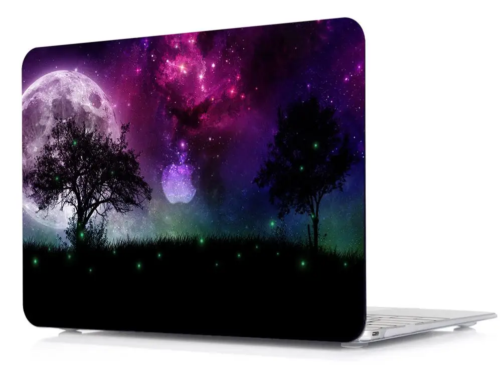 Чехол для ноутбука жесткий чехол + клавиатура Apple Macbook Pro Retina 12 13 15 Air 11 inch Touch Bar
