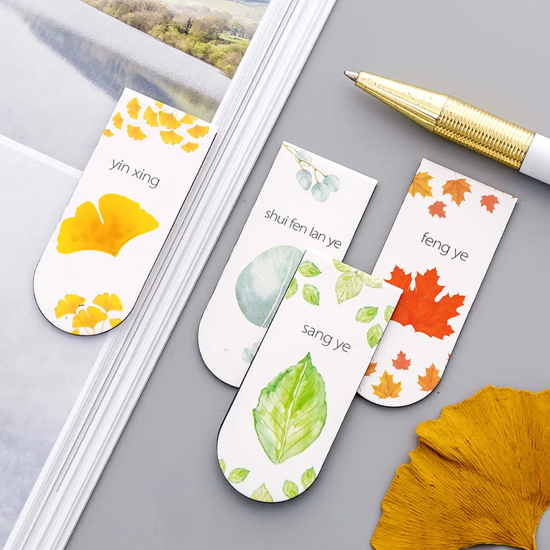 Buy 1PCS Fresh Plant Bookmark for Students with Multi purpose Metal