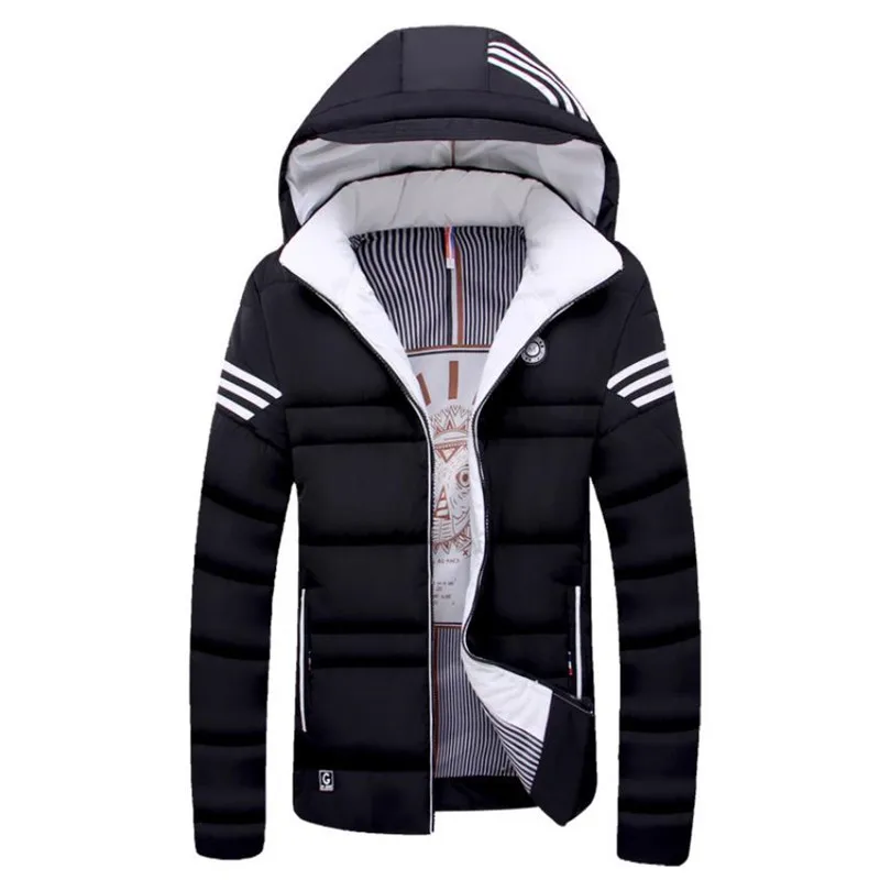 

2018 winter jacket casual men's jacket men's warm jacket coat XL 4XL