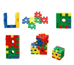 S13470 JingQ Cube строительных блоков Сборка игрушки DIY Блок Комплект Обучающие Головоломка подарок для детские, для малышей Дети