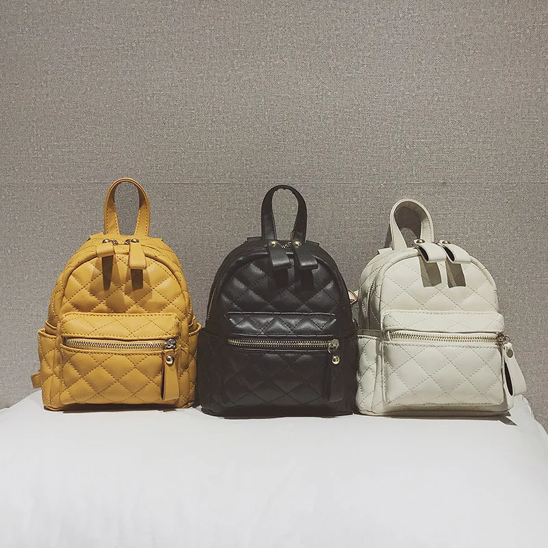 

2018 new Original brand design backpack Women Bag Lattice School Bags For Girls Backpacks For Women Shoulder Bags Sac A Dos