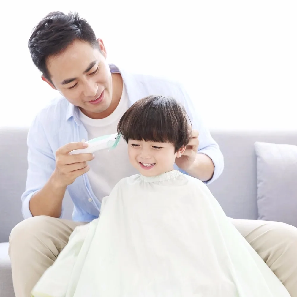 Xiaomi Yueli, безопасная Водонепроницаемая электрическая машинка для стрижки волос, бритва, Бесшумный мотор для детей, мужская электробритва, умный дом mihome