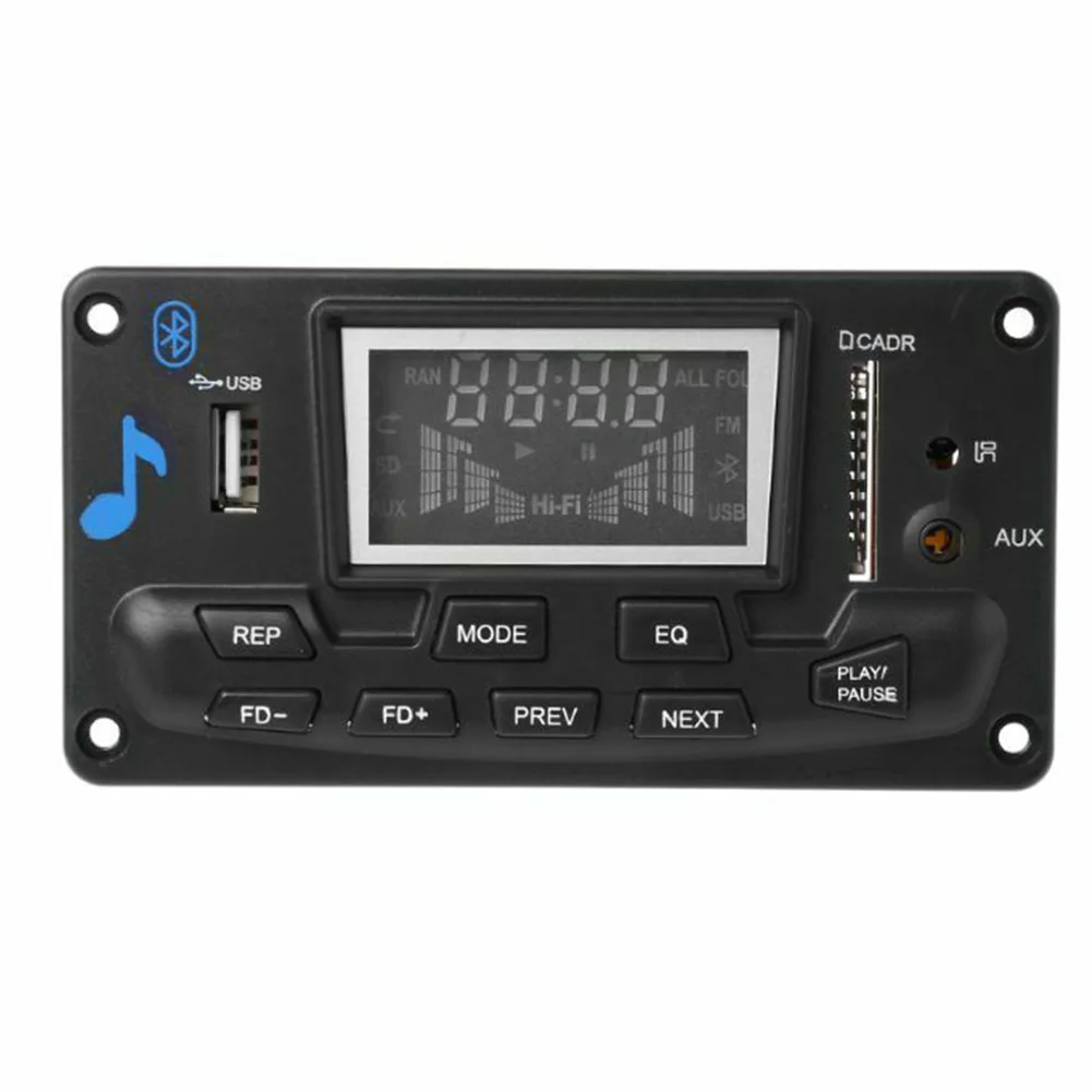 

Module MP3 Player LED Indicator Audio Display Bluetooth Decoder Speaker Accessories Lossless USB Wireless Support Car Board