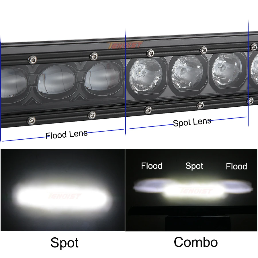 27,6 дюймов 7D Combo объектив СВЕТОДИОДНЫЙ световой бар для автомобиль внедорожник Грузовик внедорожный 4*4 Автобус Грузовик 12 В 24 В