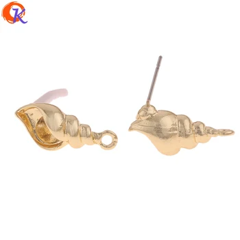 

Cordial Design 100Pcs 8*20MM Jewelry Accessories/Earrings Stud/Shell Shape/DIY Jewelry Making/Hand Made/Earring Findings