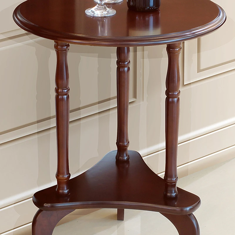 Wooden Round Coffee Table End Table Wooden Round Coffee Table End Table