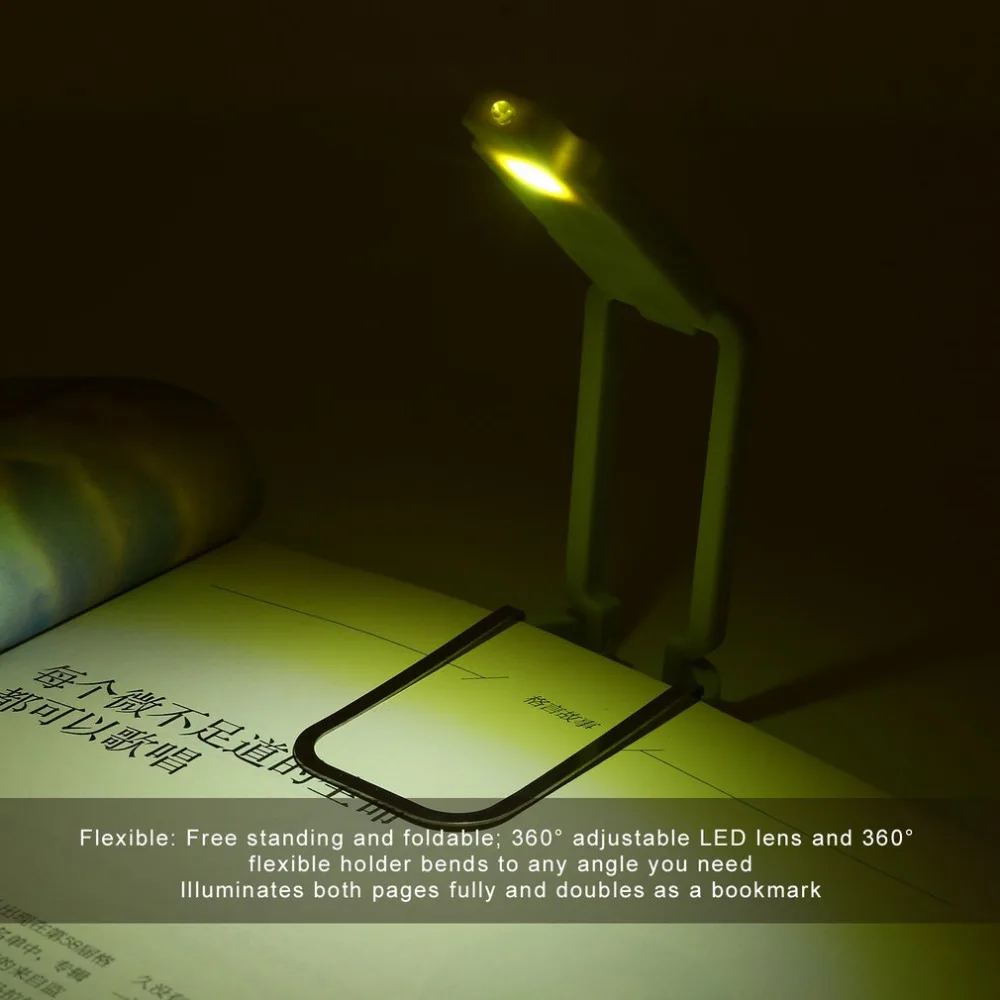 Led Desk Lamp Battery Operated Four-in-One LED Clip-on Book Light Innovative Light+Flashlight+Desk Lamp+Business Card Clip | Освещение