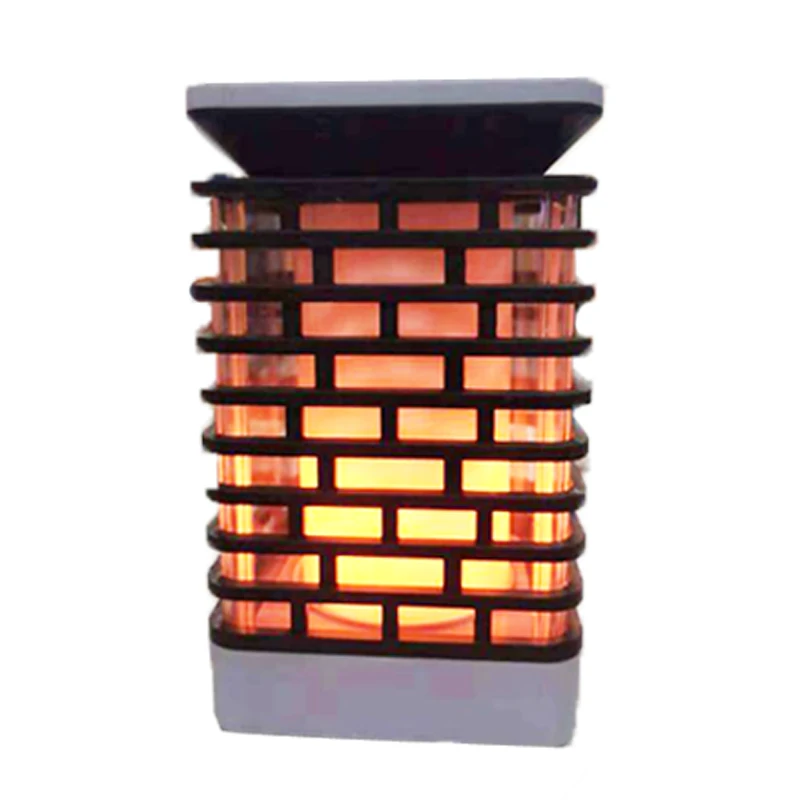 Solar Lights Flicking Flame Outdoor Solar Lantern Lamp Light Solar Powered LED Waterproof Hanging Light For Garden Yard Pathway (12)