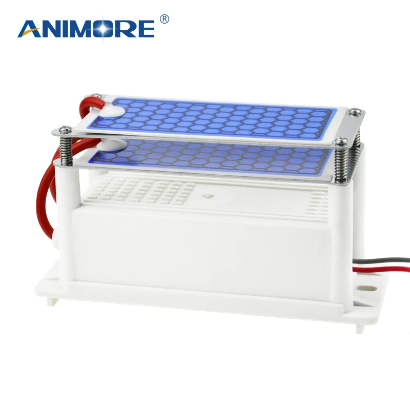 Генератор озона ANIMORE 220 В/110 в 10 г двойная интегрированная керамическая пластина озоновый озонатор воздуха для бытовой воды очиститель воздуха
