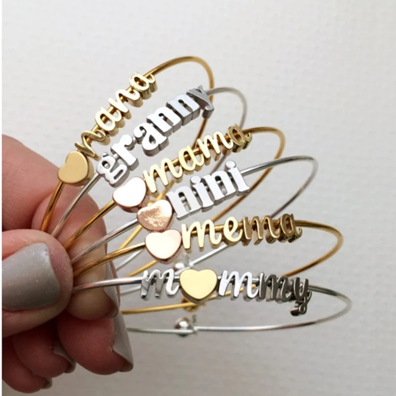 letter bracelet