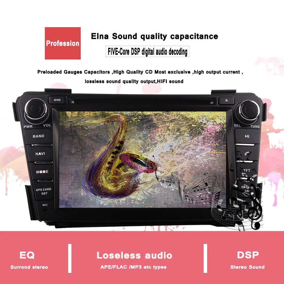 Best Octa Core Android 9.0 Car GPS Navigation Car CD DVD Player for HYUNDAI I40 2011-2017 Auto Stereo Radio Audio GPS Navi system 7