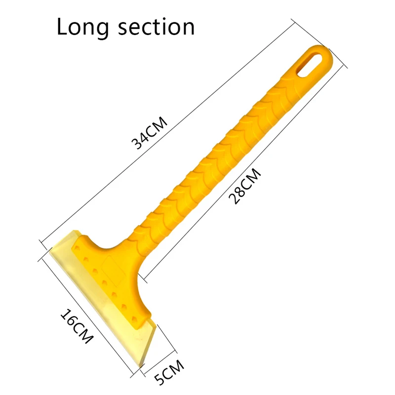 

Car shovel Upgrade Version Scratch Cream Not On The Car Paint pp Handle Screw Fixing 16 Cm Soft Scraper Snow Shovel Ice Shovel