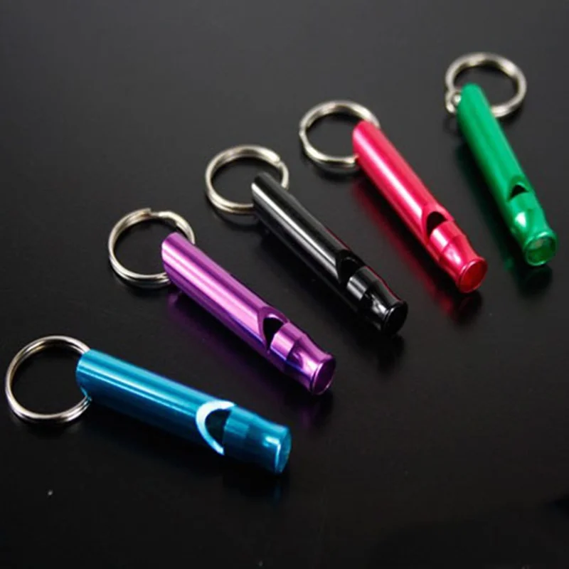 

Colorful Compass Aluminum Outdoor Gear Camping Survival Emergency 1x Whistle