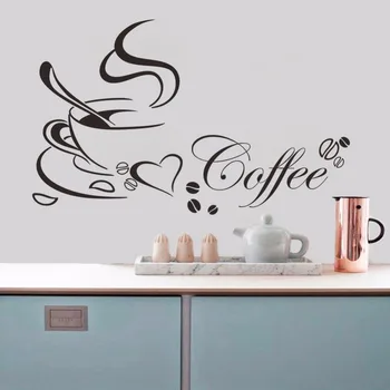  home decor Removable Food Wall Stickers Kitchen Rules DIY Vinyl Decal Home Accessories Beautiful Pattern Design Decoration