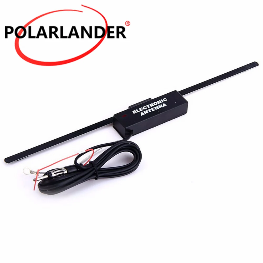 Polarlander 12V радио антенна усилитель электронный авто лобовое стекло антенны de