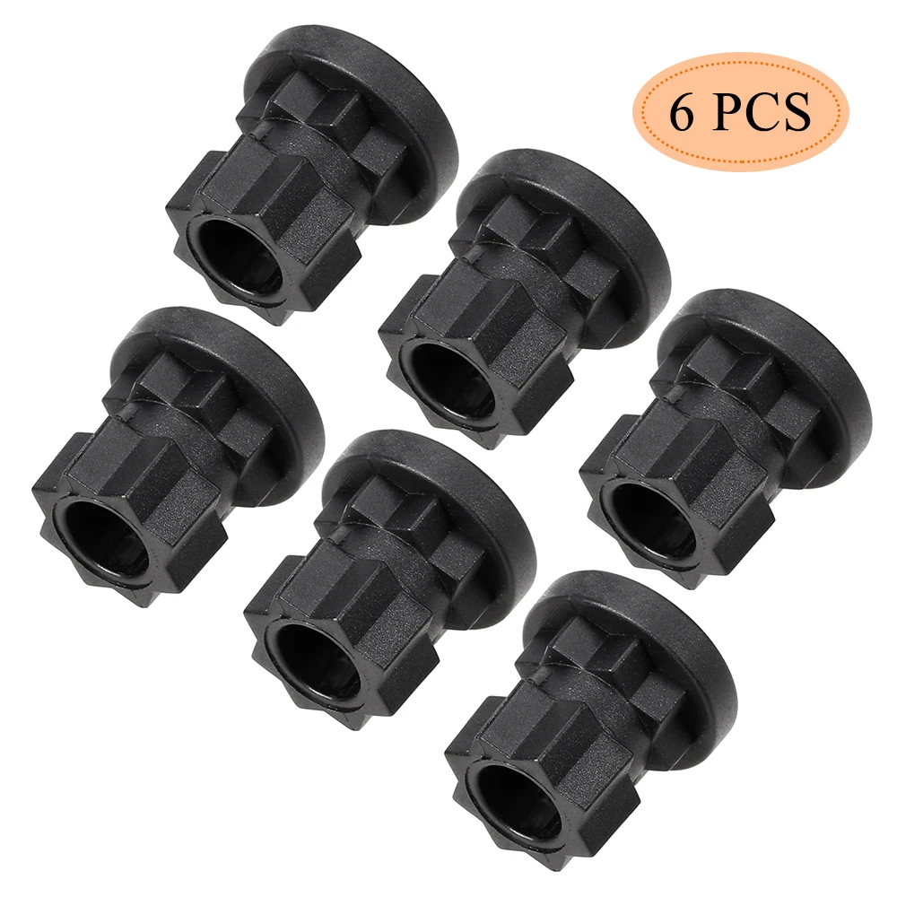 

6Pcs Ram Mount Track Mounting Base Track Gear Adapter Kayak Track Mount for Kayak Boat Angler Fishing Rod Kayak Accessories