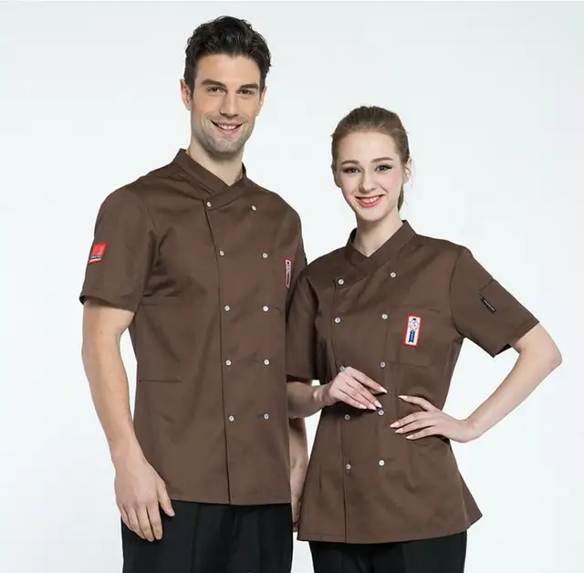 Buy Chef Uniform Work Clothes Double breasted