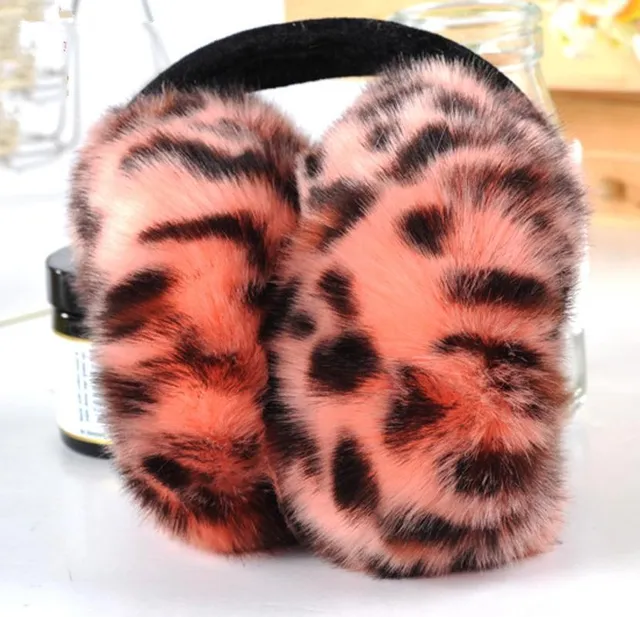 Buy YRRETY Winter Warm Fashion Cute earmuffs Leopard