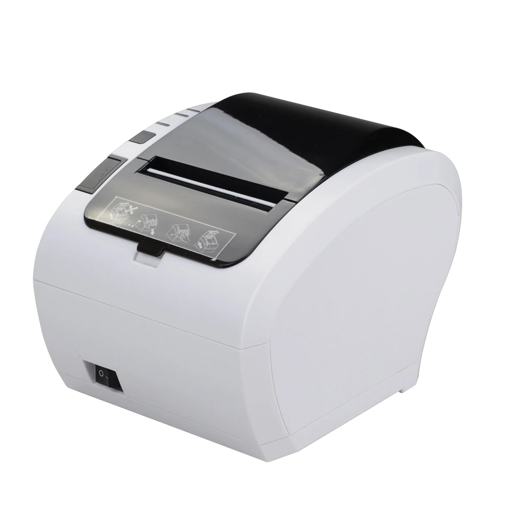 Pos чековый принтер 80 мм Термопринтер линия печати Авто Резак USB POS