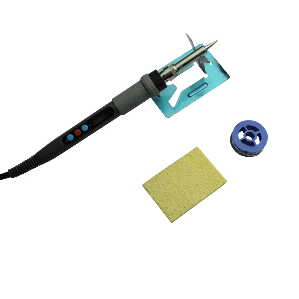 

220V Welding Rework Repair Tools EU Plug New Solder Iron LCD Digital Display Adjustable Temperature Electric Soldering Iron