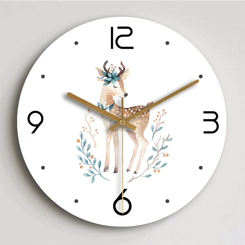 

New Europe Circular Relogios De Parede Wandklok Wall Clock Simple Large Quartz Separates Needle Single Face Balcony/courtyard