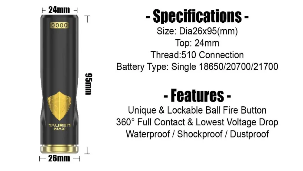 THC Tauren Max Mod-2