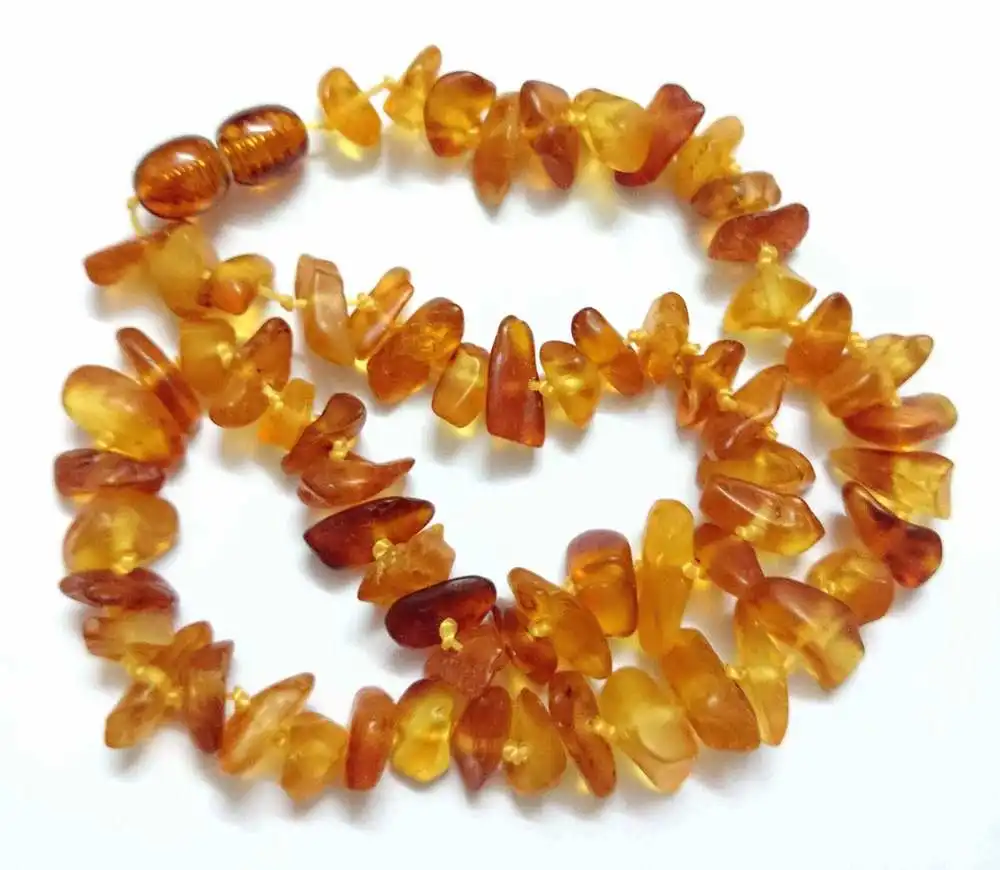 Genuine Baltic baby teething necklace Amber Baby Necklace Amber Beads