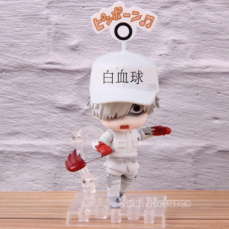 Anime Nendoroid Action Figure Cells At Work Neutrophil White Blood Cell Model Collectible Toy 979 - 1