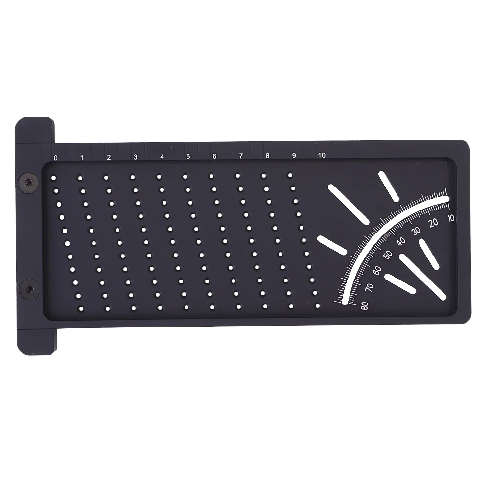 

3D Mitre Angle Measuring Ruler Square Size Wood Measure Tool with Gauge HVR88