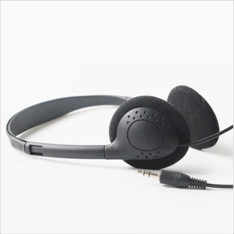 Linhuipad 3 5mm Classroom headphone low cost disposable headsets stereo headphone for school kids hospital gyms 300pcs lot