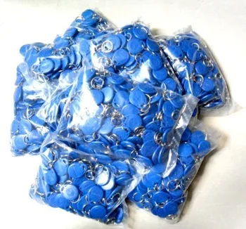 

Free Shipping 100pcs 125Khz RFID Proximity ID Card Keyfobs,Access Control Card Rfid Tag Blue