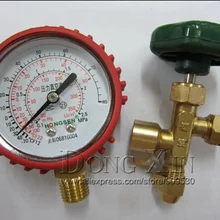 Горячая метрический Одиночный Настольный клапан Модель HS-488AH манометр высокого давления 1-клапан