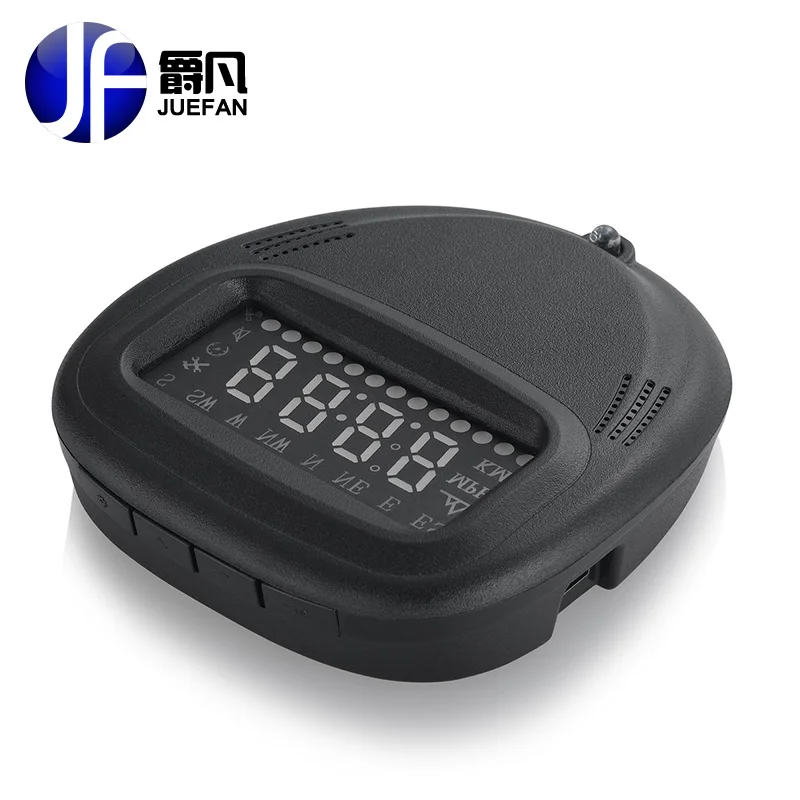 New A1 HUD Car Head Up Display Car Detector Speed Projector on Windshield HUD Display Car