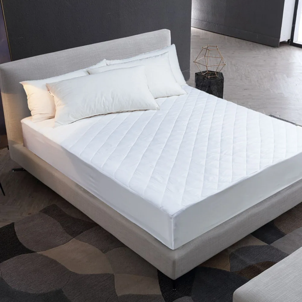  Meijuner Mattress Cover Waterproof Mattress Protector Cotton Bed Cover Embossed Bed Damp Proof Bed 