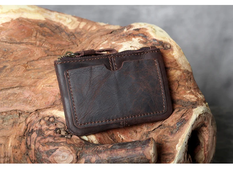 AETOO бумажник ручной работы из воловьей кожи в стиле ретро