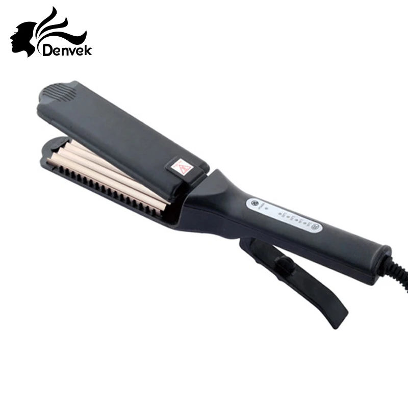 

2 in 1 Corn Hair Straightening&curler iron titanium ironFlat Iron Intelligent Hair Curler Straightener Styling Beauty Hair Tool