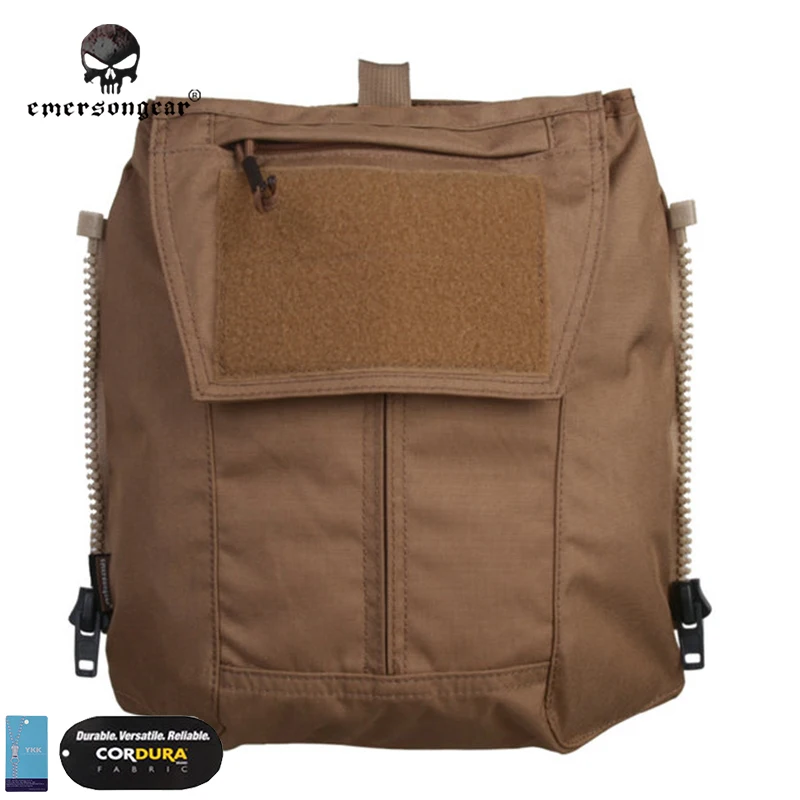 

Emersongear Pouch Zip-ON Panel FOR AVS JPC2.0 CPC Hunting Airsoft Paintball Combat Gear EM8348 Multicam Coyote Black
