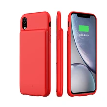 5000mAh силиконовый ударопрочный чехол для зарядного устройства для iPhone XS Max XR внешний аккумулятор зарядное устройство чехол для смартфона аудио чехол